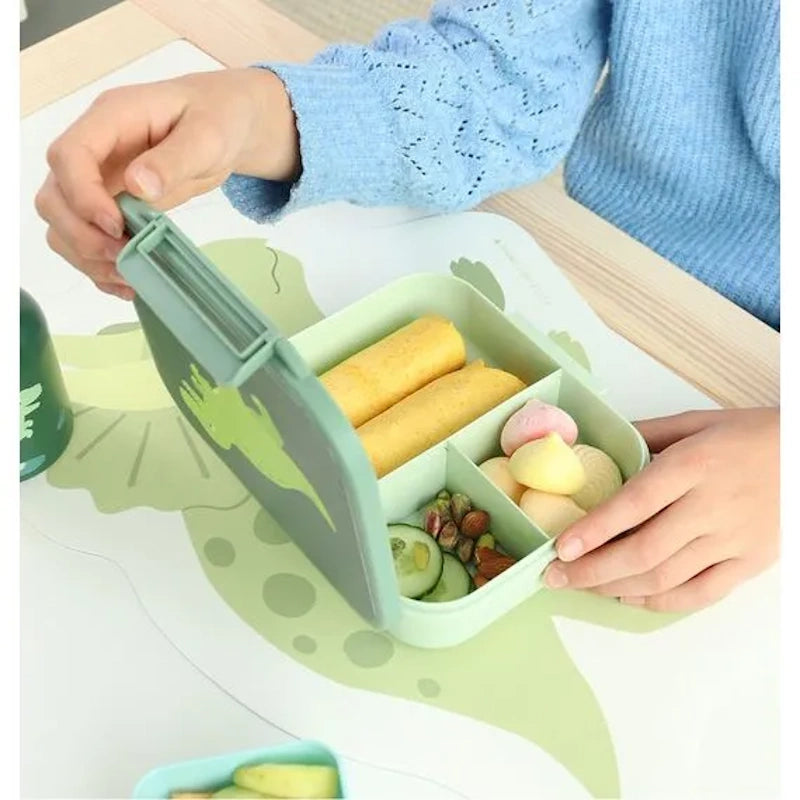 A Little Lovely Company - Lunch box Dinosaurs - 900 ml / Home and Kitchen