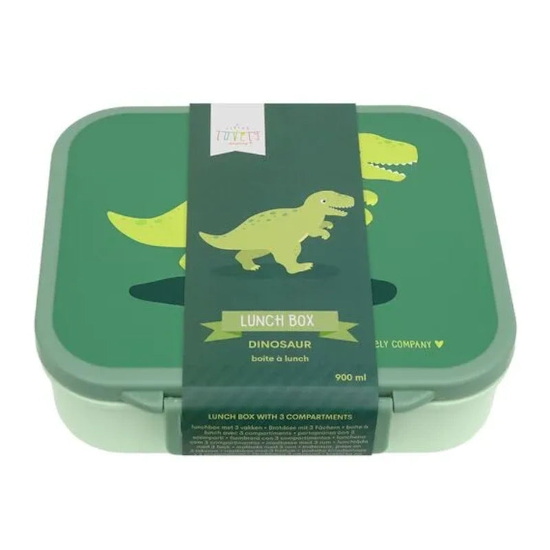 A Little Lovely Company - Lunch box Dinosaurs - 900 ml / Home and Kitchen