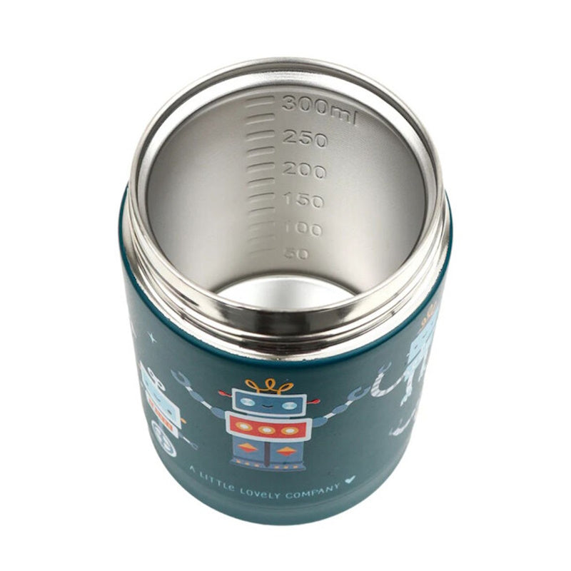 A Little Lovely Company Θερμός φαγητού 300ml  – Robots
