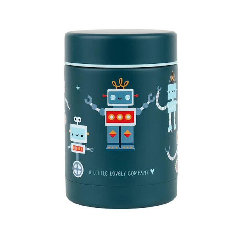 A Little Lovely Company Θερμός φαγητού 300ml  – Robots