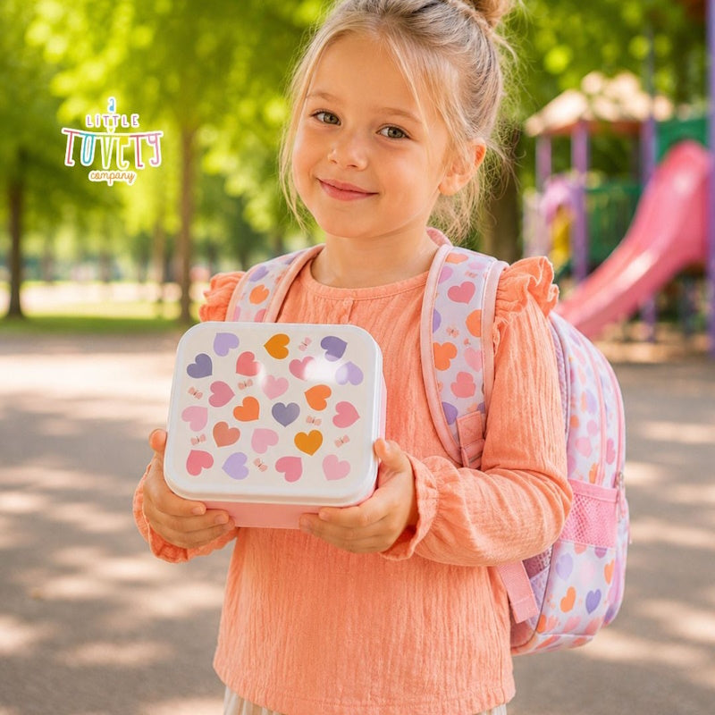 A Little Lovely Company - 4 Lunch & Snack Boxes Hearts