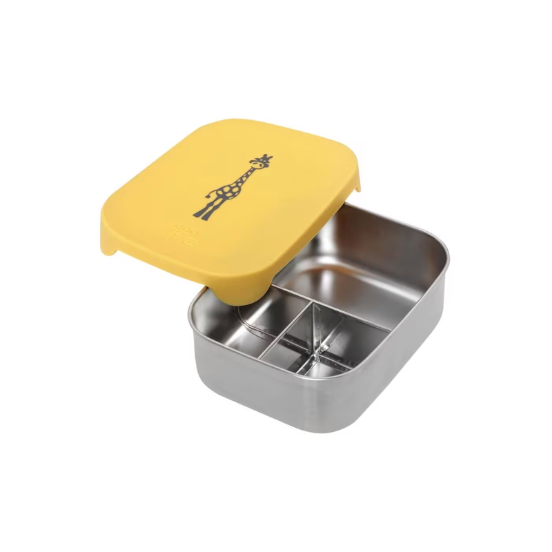 Ecolife Ανοξείδωτο Lunch box Giraffe με χώρισμα 800ml giraffe