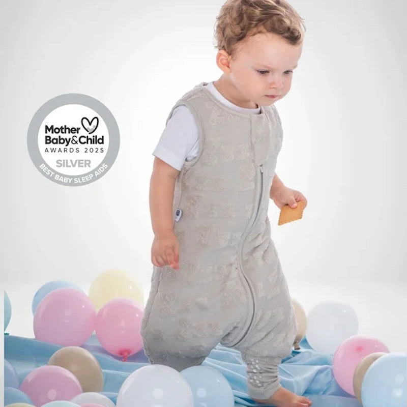 BabyBliss BlissJump Χειμωνιάτικος Υπνόσακος Dreamy Zzz με ποδαράκια 2.5 tog Grey