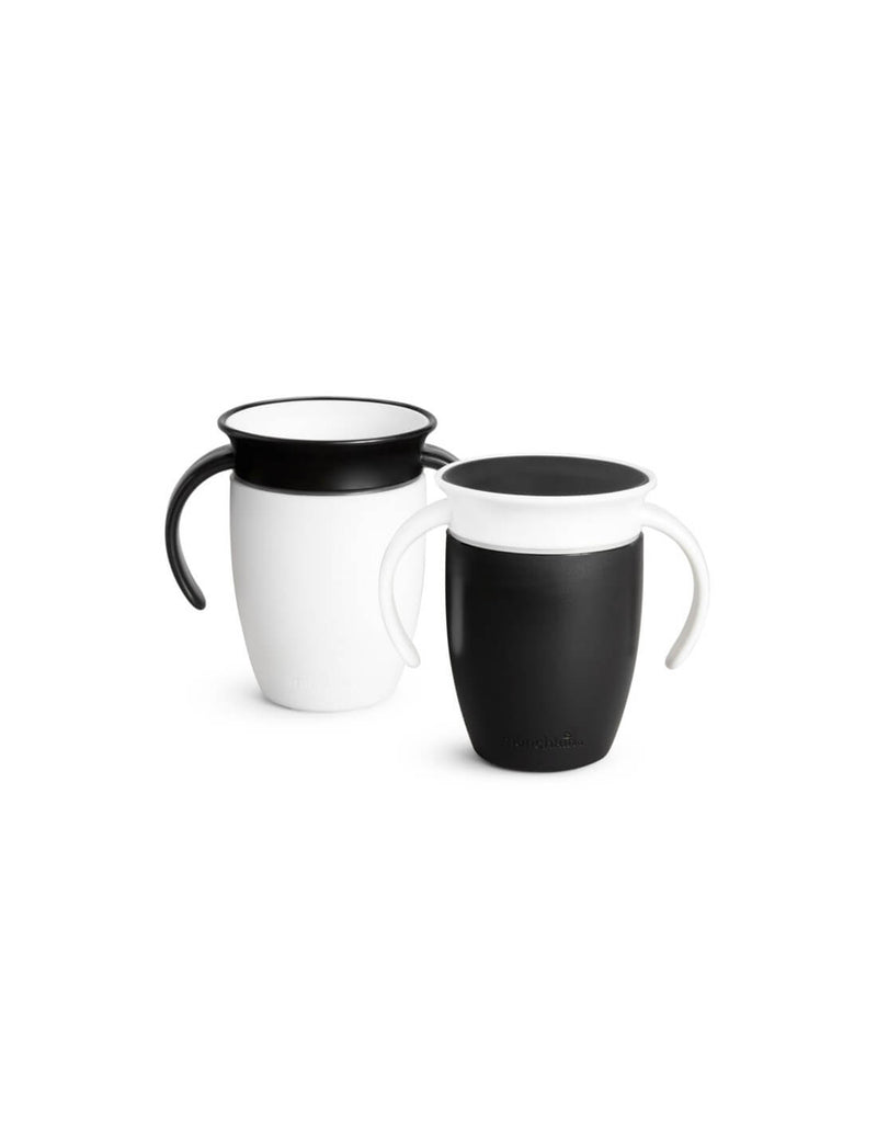 Munchkin Ποτηράκι εκπαιδευτικό Miracle 360˚ Trainer Cup Black/White