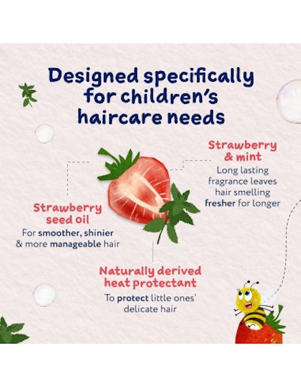 Childs Farm 3 in 1 Αφρόλουτρο Σαμπουάν & Conditioner - Φράουλα & Μέντα