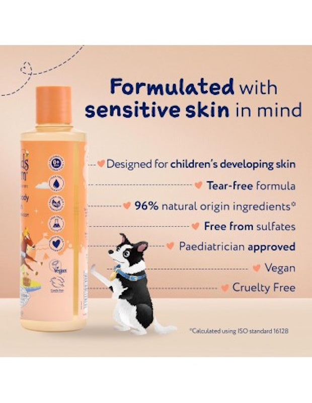 Childs Farm Hair & Body Wash Αφρόλουτρο & Σαμπουάν - Pοδάκινου και Bερίκοκου