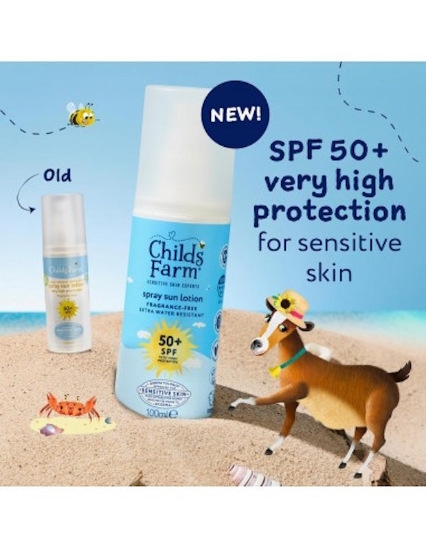 Childs Farm Aντηλιακό Σπρέι SPF 50+ Αόρατη Ασπίδα