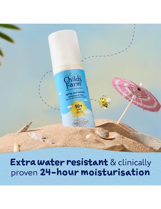 Childs Farm Aντηλιακό Σπρέι SPF 50+ Αόρατη Ασπίδα