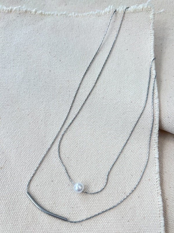 Blingbox Double Charm in Silver