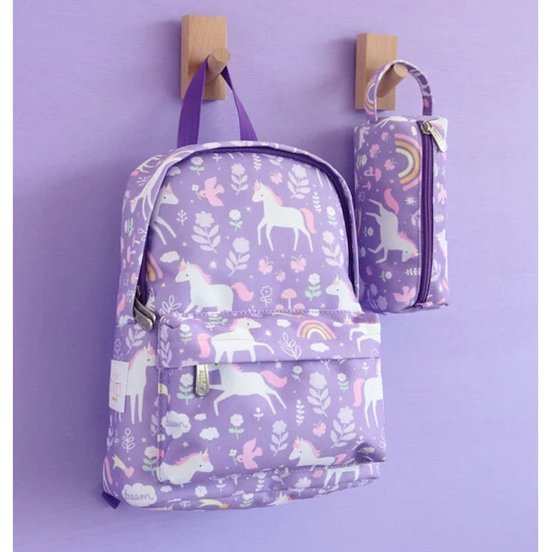 A Little Lovely Company Small Backpack - Unicorn