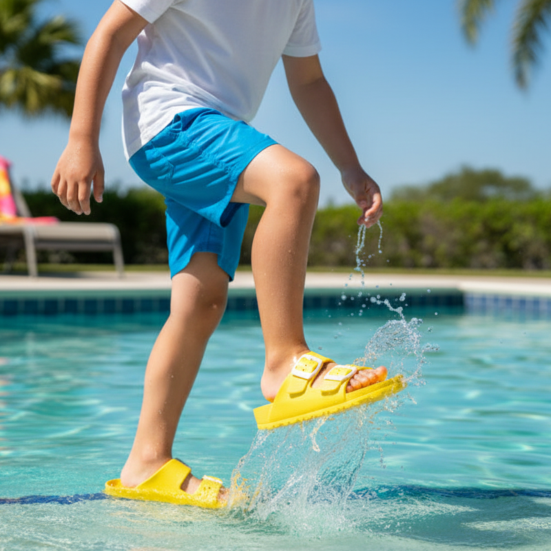 Ateneo Kids Sea Sandals - Yellow