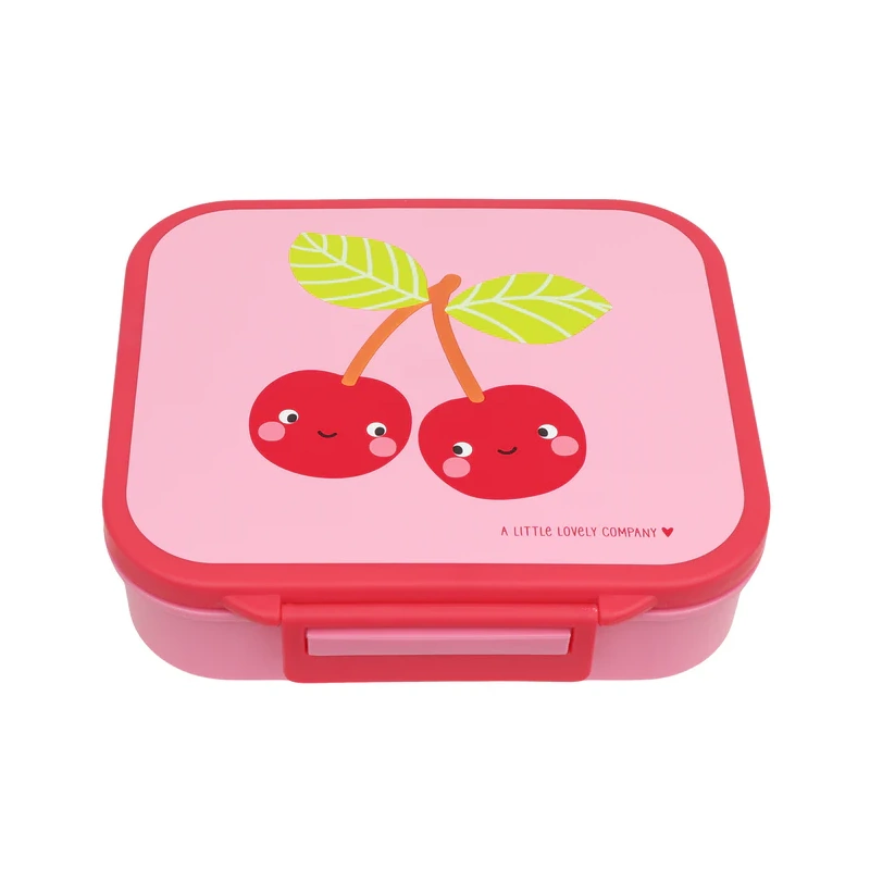 A Little Lovely Company - Lunch box Happy cherries - 900 ml / Home and Kitchen