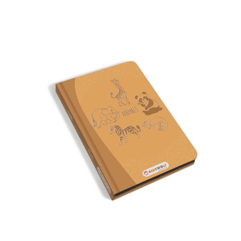 KIDYWOLF Tablet ζωγραφικής με οθόνη LCD (30 κάρτες)- Animals