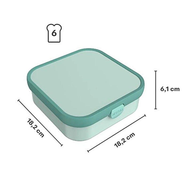 Little Dutch Φαγητοδοχείο με 3 διαμερίσματα 1250ml Campus Little Farm