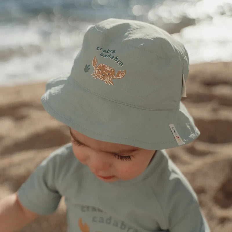 Little Dutch Παιδικό καπέλο ήλιου διπλής όψης Ocean Breeze