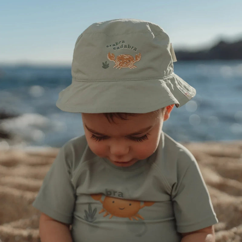 Little Dutch Παιδικό καπέλο ήλιου διπλής όψης Ocean Breeze