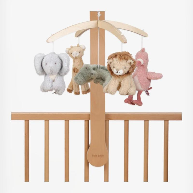 Little Dutch Μόμπιλε κρεβατιού Safari Friends