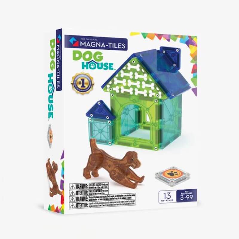 Magna-Tiles Μαγνητικό Παιχνίδι 13 κομματιών Dog House
