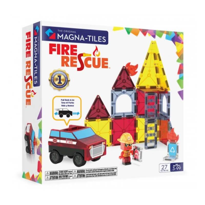 Magna-Tiles Μαγνητικό Παιχνίδι 27 Fire Rescue