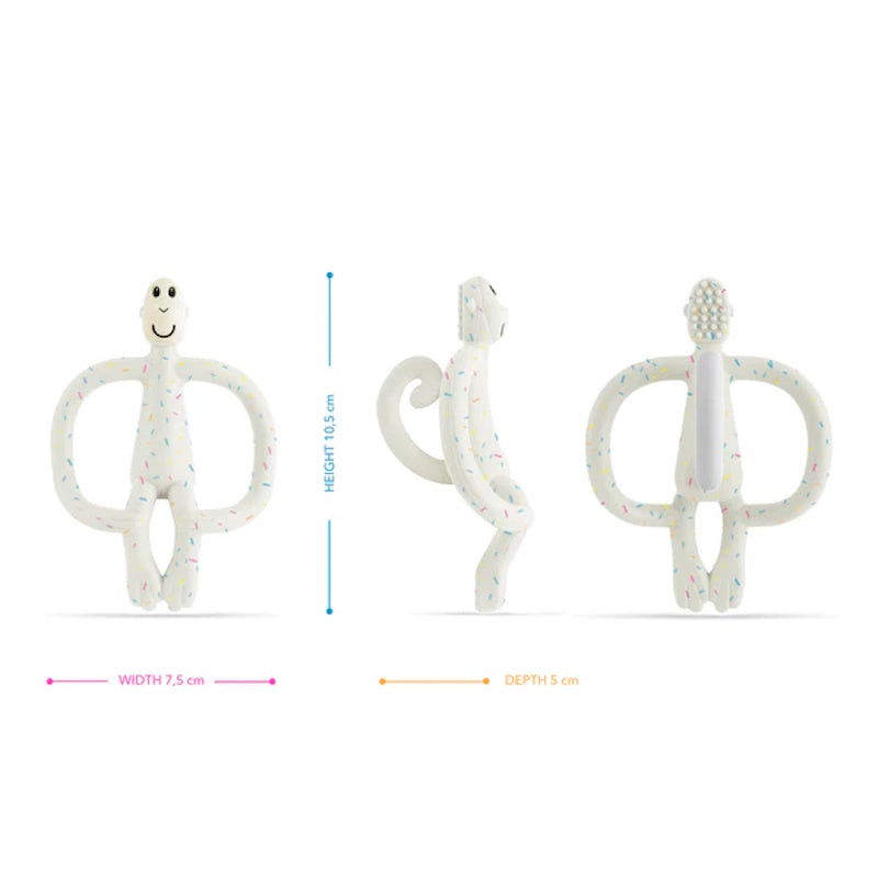 Matchstick Monkey Teething Toy - Confetti