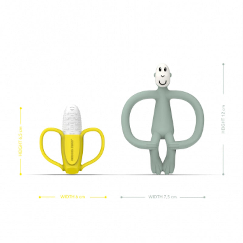 Matchstick Monkey Banana & Monkey Teether Gift Set