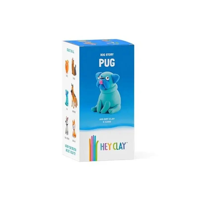 Hey Clay Πηλός Claymates Pug