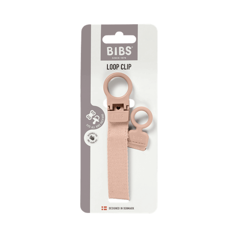 Bibs - Clip Πιπίλας Loop Blush