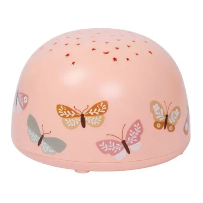A little lovely company: Παιδικό φωτιστικό projector με προβολή αστεριών - Butterflies