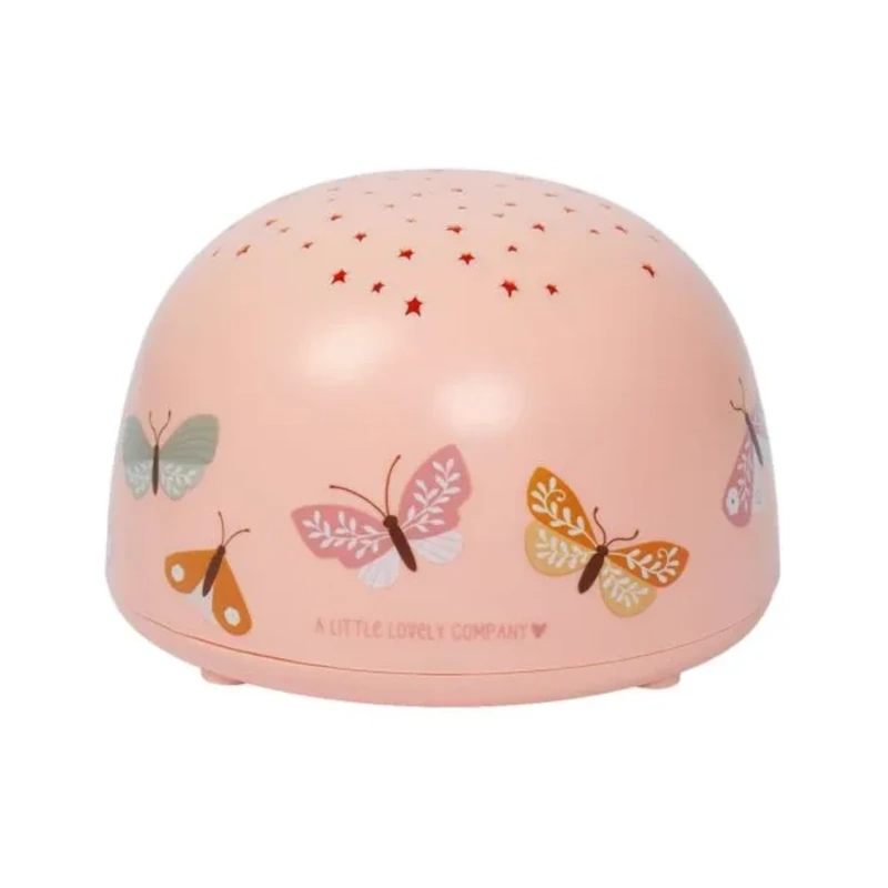 A little lovely company: Παιδικό φωτιστικό projector με προβολή αστεριών - Butterflies