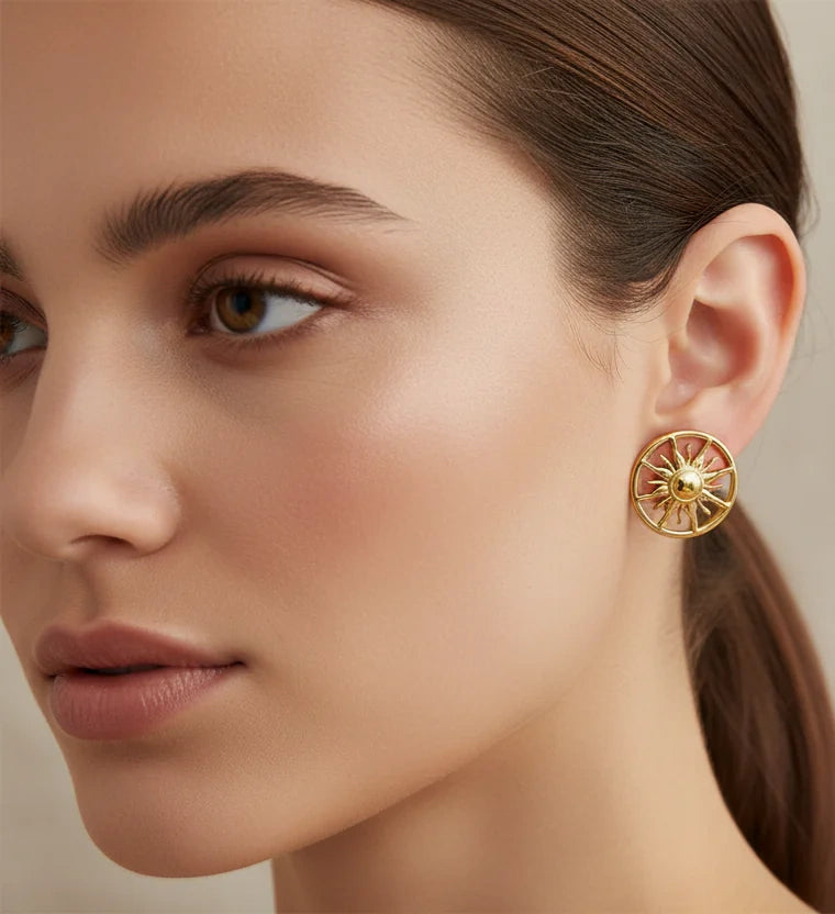 The Double Sun Earrings