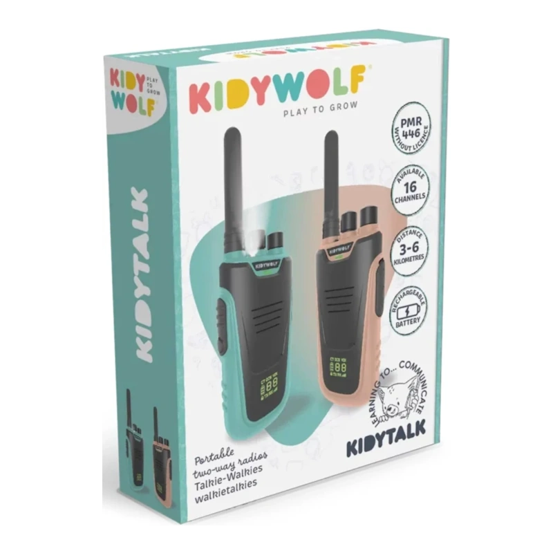 KIDYWOLF  Επαναφορτιζόμενα walkie-talkies