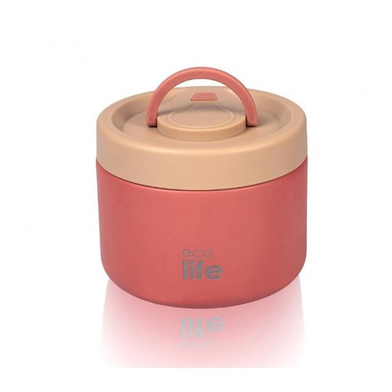 Eco Life Φαγητοδοχείο θερμός - Red (650ml)