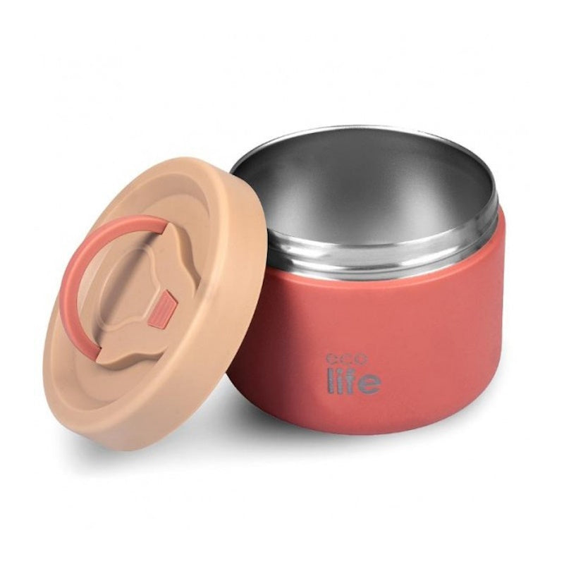 Eco Life Φαγητοδοχείο θερμός - Red (650ml)