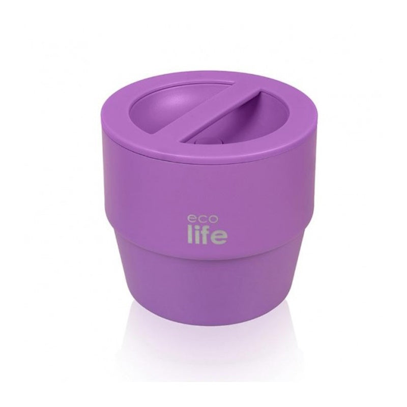 Ecolife Στρογγυλό Θερμός Φαγητού 750ml Μωβ