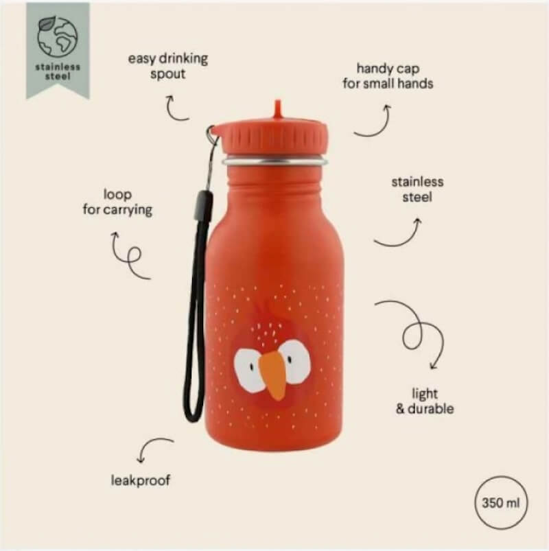 Trixie Aνοξείδωτο Παγούρι - Mr Parrot 350ml