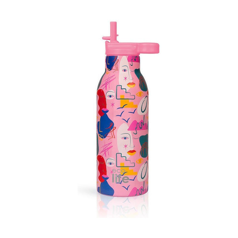 Ecolife Θερμός Faces - 550ml